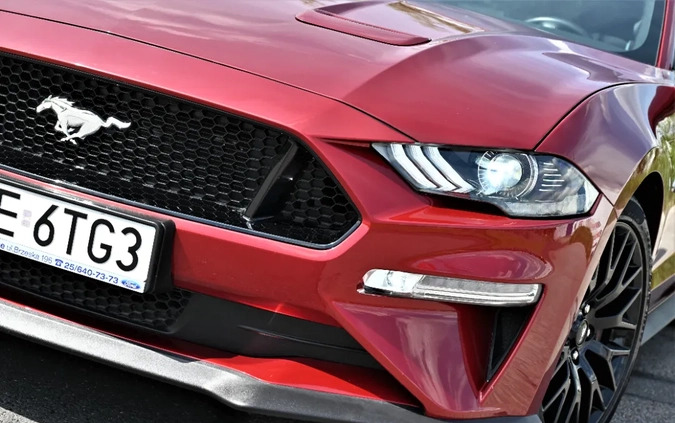 Ford Mustang cena 163221 przebieg: 11000, rok produkcji 2019 z Podkowa Leśna małe 497